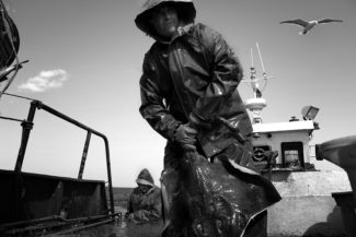 05. Рыбак дорки №49 в акватории острова Итуруп, Тихий океан, 2015