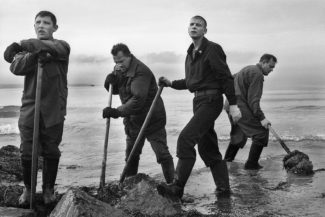 03. Разлив нефти в Черном море, Керченский пролив, 2010