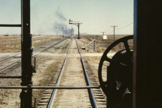 24. Поезд, Мелроуз, Нью-Мексико, 1943 г. / Джек Делано