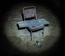 07. A former pioneer camp in Bucha, where Russian soldiers tortured and shot five local volunteers. Ukraine, 2022