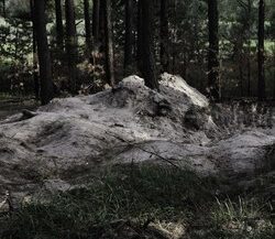 31. Burial place of a civilian. Ukraine, 2022.
