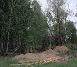 42. Abandoned position of Russian troops. Ukraine, 2022