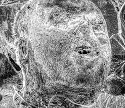 51. Portrait of a dead Russian soldier. Ukraine, 2022.