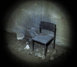 08. A former pioneer camp in Bucha, where Russian soldiers tortured and shot five local volunteers. Ukraine, 2022