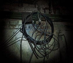 10. A former pioneer camp in Bucha, where Russian soldiers tortured and shot five local volunteers. Ukraine, 2022