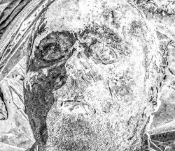 59. Portrait of a dead Russian soldier. Ukraine, 2022.