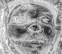 60. Portrait of a dead Russian soldier. Ukraine, 2022.