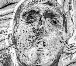 44. Portrait of a dead Russian soldier. Ukraine, 2022.