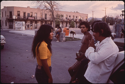 38. Second Ward, the Spanish Speaking Section, El Paso, Texas. Photographer: Danny Lyon