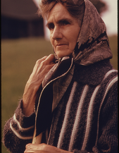 14. This Woman Lives on a Dairy Farm near Randolph Center Vermont, That Has Been Owned by the Family for Six Generations Low Milk Prices and Increasing Property Taxes Threaten Her Way of Life 06/1974. Photographer: Jane Cooper