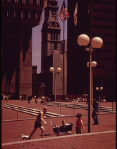 10. City Hall and Customs House Tower 05/1973. Photographer: Ernst Halberstadt