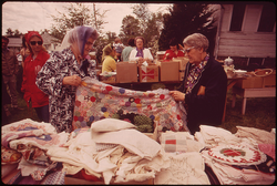 06. Saturday auction near Hickman, 15 miles south of Lincoln, May 1973. Photographer: Charles O'Rear