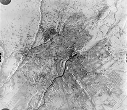 03. German aerial photography of besieged Leningrad, 1941-42.
